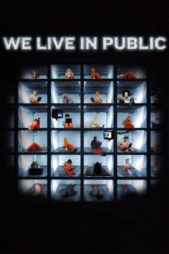 We Live in Public poster art