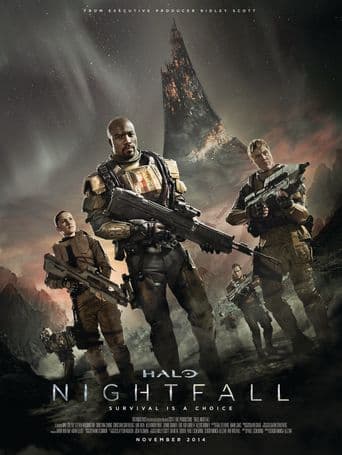 Halo: Nightfall poster art