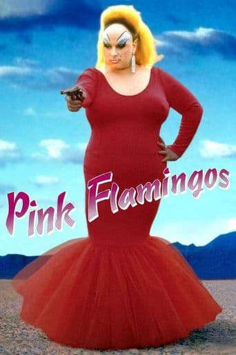 Pink Flamingos poster art