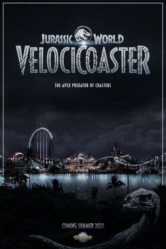 The Making of Jurassic World VelociCoaster poster art