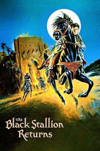 The Black Stallion Returns poster art