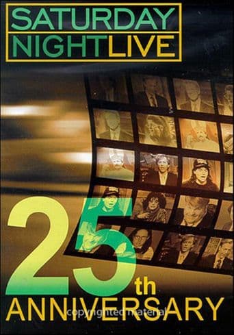 Saturday Night Live 25th Anniversary poster art