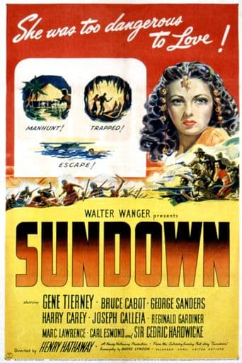 Sundown poster art