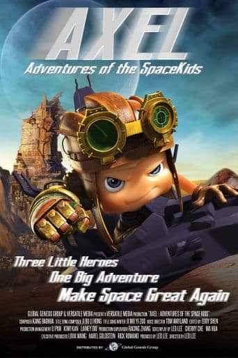 Axel 2: Adventures of the Spacekids poster art