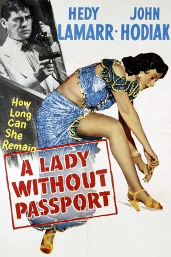 A Lady Without Passport poster art