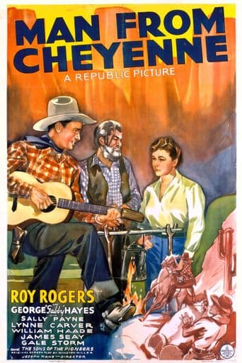 Man from Cheyenne poster art