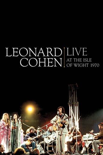 Leonard Cohen: Live at the Isle of Wight 1970 poster art