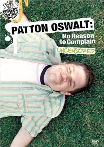 Patton Oswalt: No Reason to Complain poster art