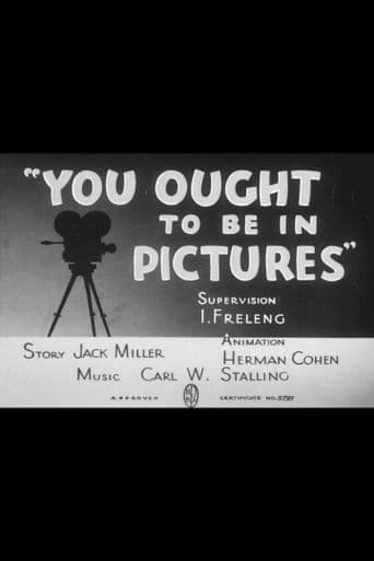 You Ought to Be in Pictures poster art