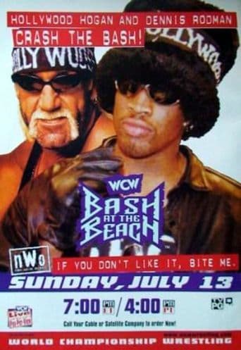 WCW Bash at the Beach 1997 poster art