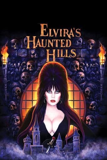 Elvira's Haunted Hills poster art