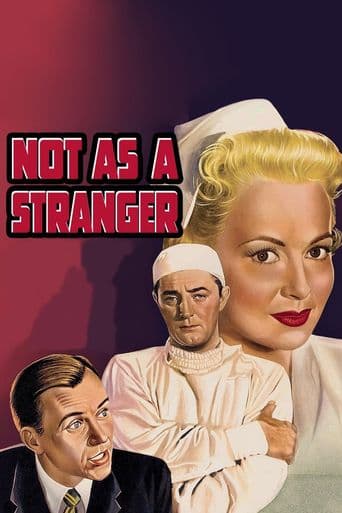 Not as a Stranger poster art