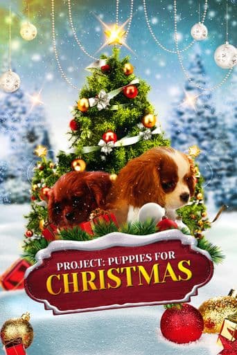 Project: Puppies for Christmas poster art