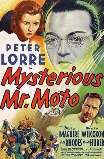 Mysterious Mr. Moto poster art