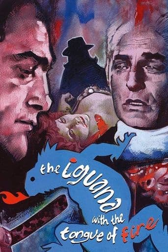 The Iguana With the Tongue of Fire poster art