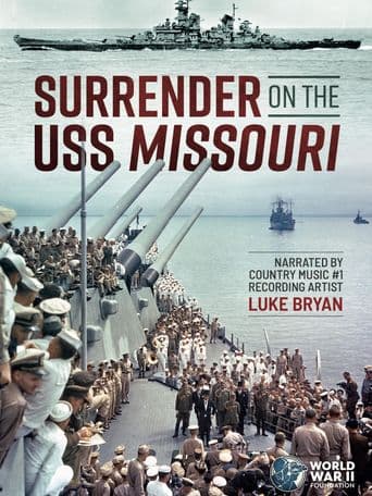 Surrender on the USS Missouri poster art