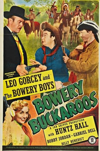 Bowery Buckaroos poster art