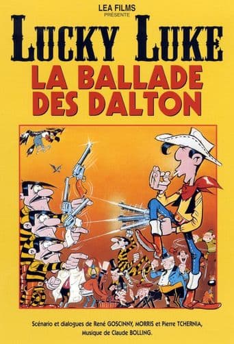 Lucky Luke: Ballad of the Daltons poster art