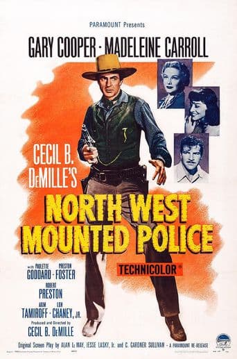 Northwest Mounted Police poster art