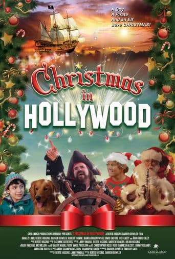 Christmas in Hollywood poster art