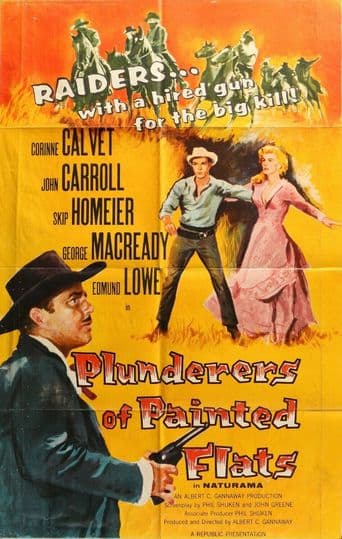 Plunderers of Painted Flats poster art