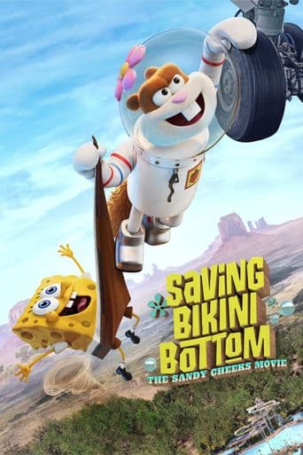 Saving Bikini Bottom: The Sandy Cheeks Movie poster art