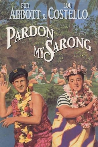 Pardon My Sarong poster art