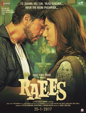 Raees poster art