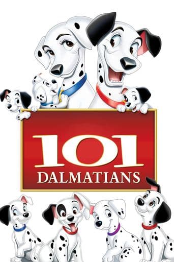 One Hundred and One Dalmatians poster art