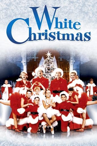 White Christmas poster art