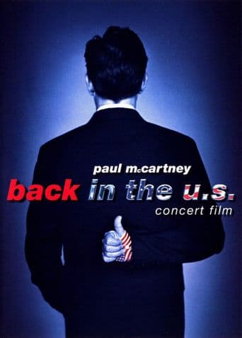 Paul McCartney - Back in the U.S. poster art