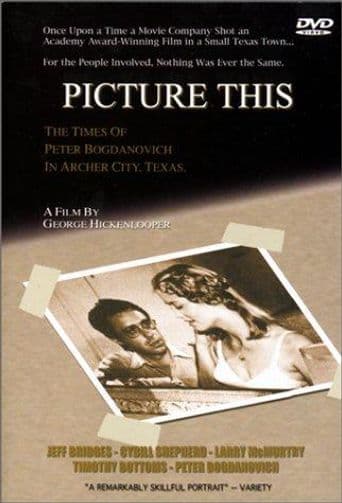 Picture This: The Times of Peter Bogdanovich in Archer City, Texas poster art