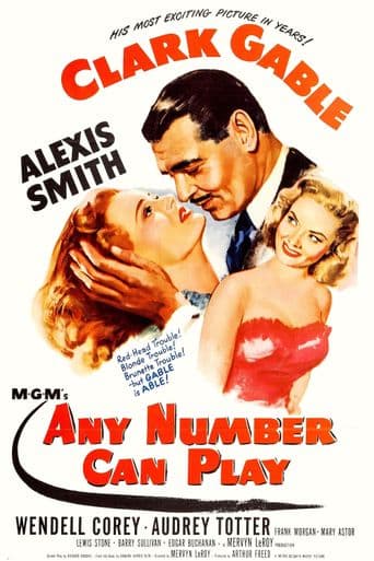Any Number Can Play poster art