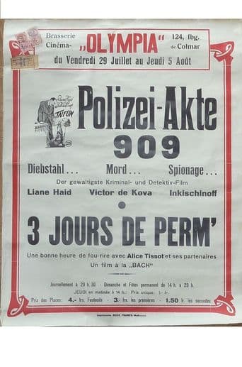 Polizeiakte 909 poster art