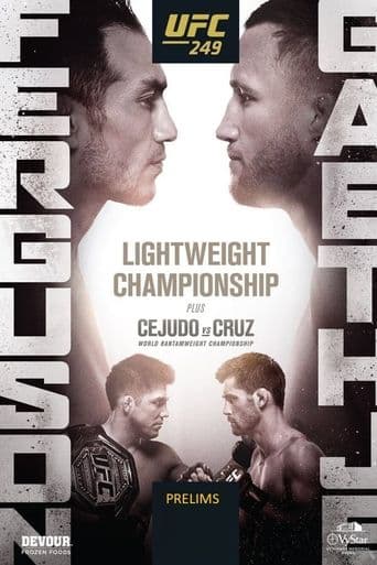 UFC 249 Prelims poster art