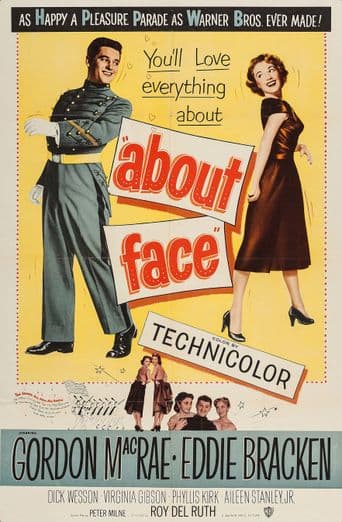 About Face poster art