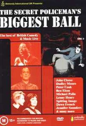 The Secret Policeman’s Biggest Ball poster art