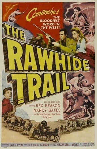 The Rawhide Trail poster art