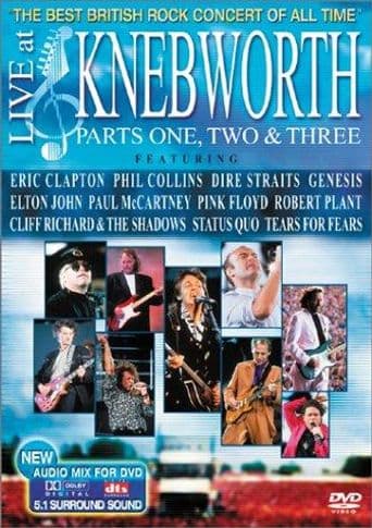 The Best British Rock Concert Of All Time: Live At Knebworth poster art