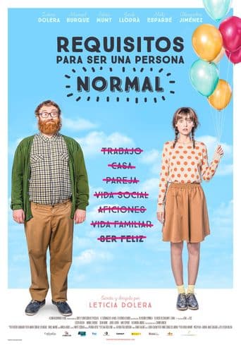 Requirements to Be a Normal Person poster art