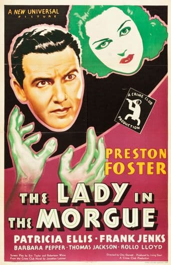 The Lady in the Morgue poster art