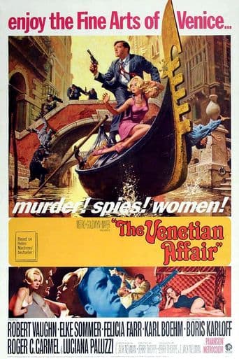 The Venetian Affair poster art