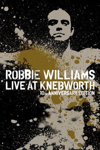 Robbie Williams Live at Knebworth poster art