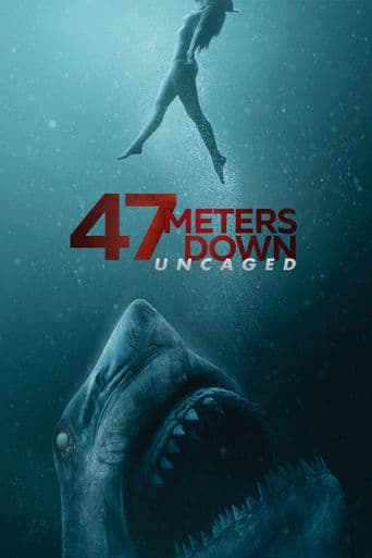 47 Meters Down: Uncaged poster art