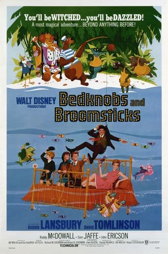 Bedknobs and Broomsticks poster art