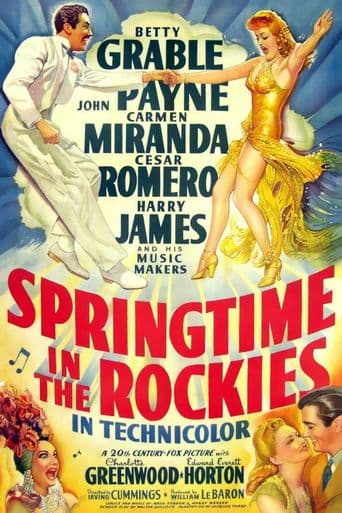 Springtime in the Rockies poster art