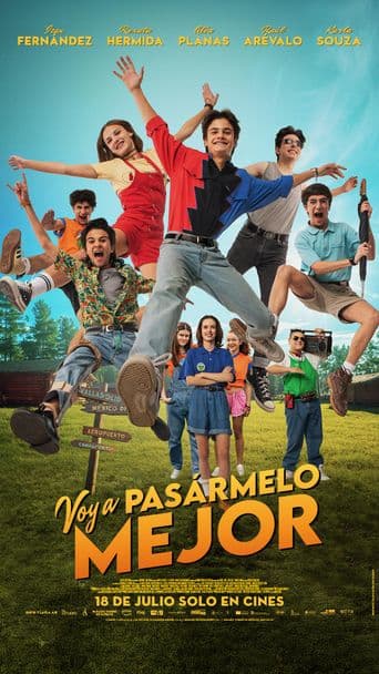 Voy a pasármelo mejor poster art