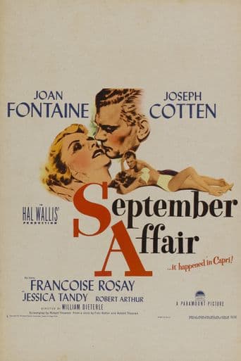 September Affair poster art