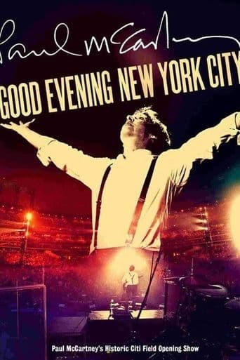 Paul McCartney: Good Evening New York City poster art