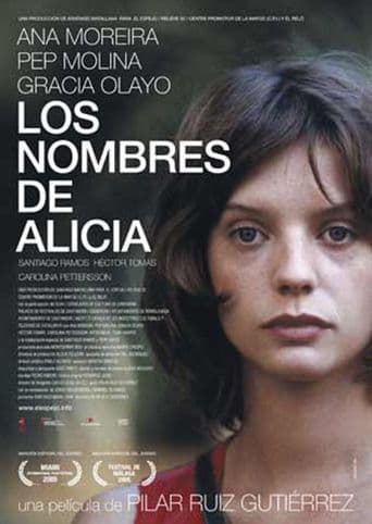 Los nombres de Alicia poster art
